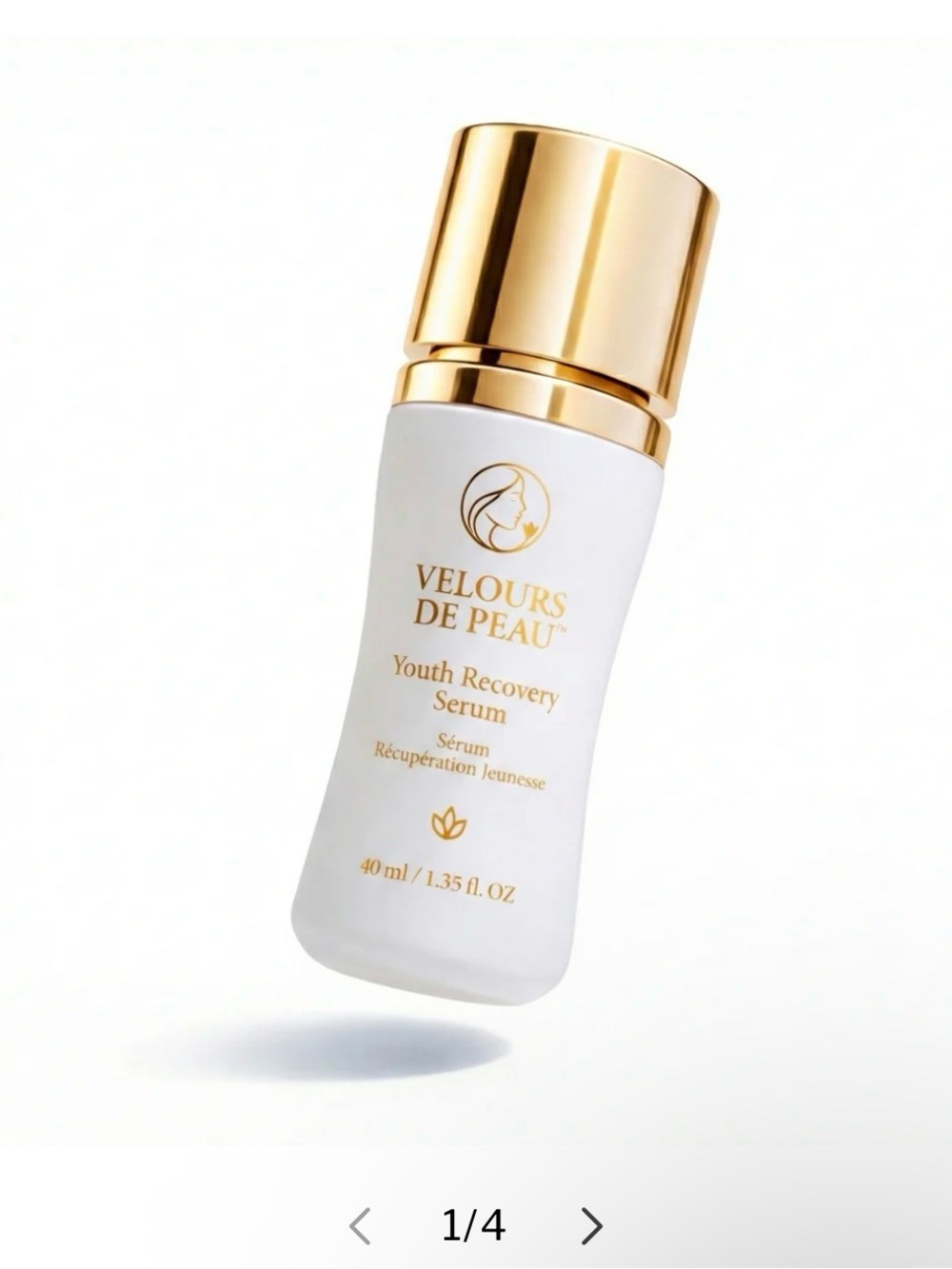 Youth Recovery Serum – White & Gold